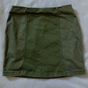 green army skirt